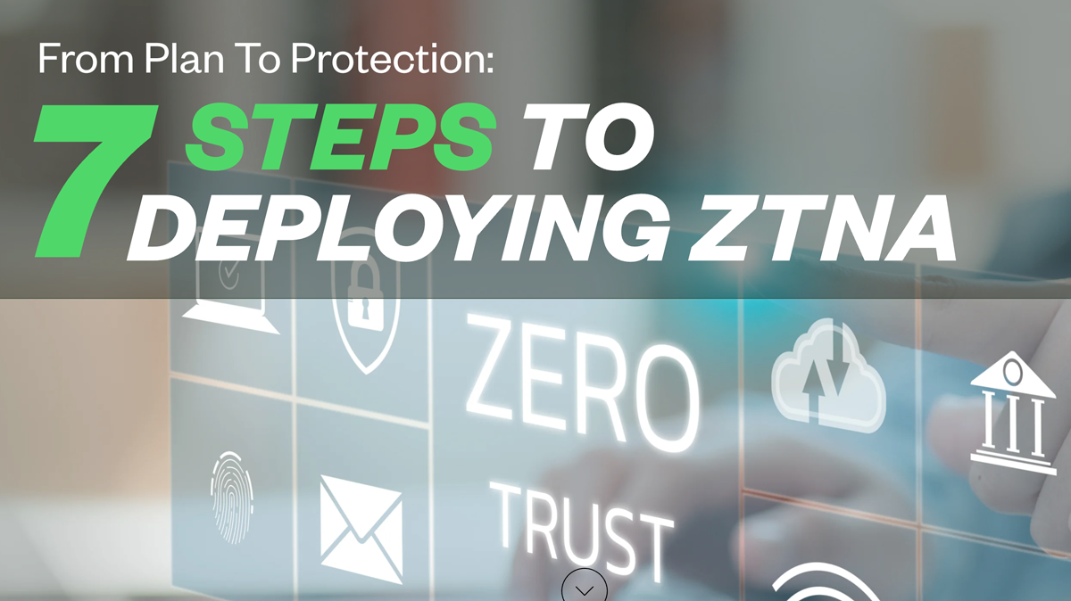 From Plan to Protection: 7 Steps to Deploying ZTNA