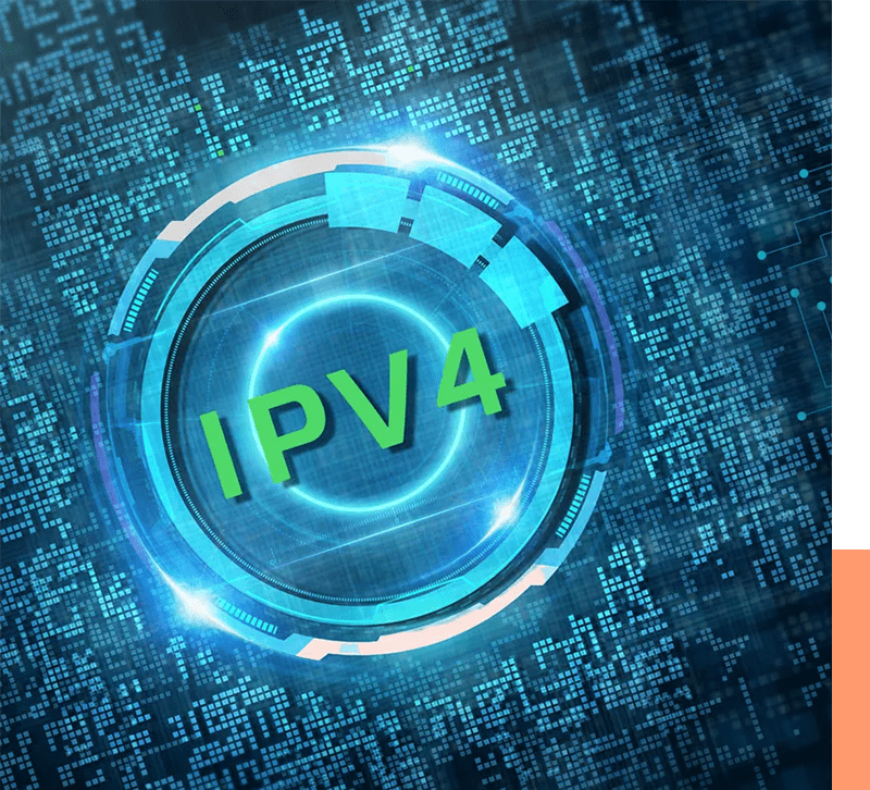 IPv4 address leasing with GTT