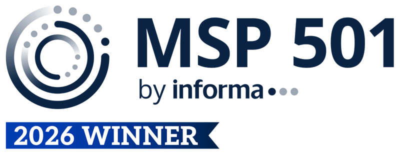 MSP 501 by Informa 2026 Winner badge